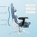 Ergonomic Gaming Chair One-Piece All-Steel Frame Multifunctional Robotic Arm Sedentary Comfortable Gaming Chair Reclining Chair Home Computer Chair B BlackRed