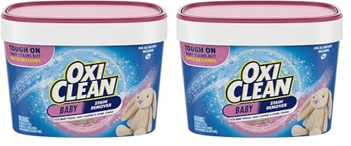 Image of OxiClean Versatile Stain Remover Baby Stain Soaker, 3 lb (Pack of 2)