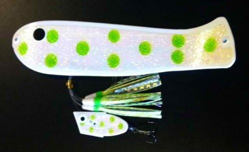 Big Weenie 'Spotted Dick Glow' Cut-Bait Rig 10" Weiner Combo