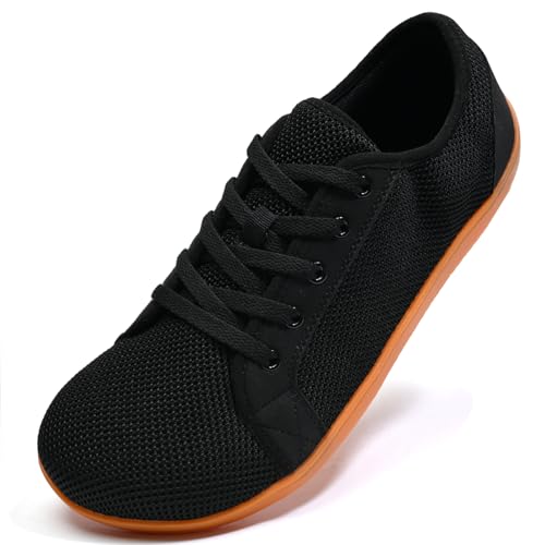 Men's Wide Minimalist Shoes Barefoot Sneakers Zero Drop Sole Optimal Relaxation