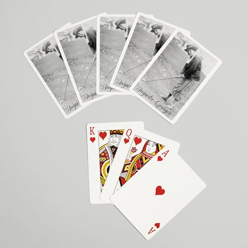 Juego de 52 cartas póker tamaño estándar miniatura 7