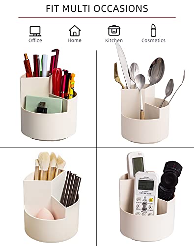 Desk-Pencil-Pen-Holder-3-Slots-360-Degree-Spinning-Pencil-Pen-Desk-Organizers-Desktop-Storage-Pen-Organizers-Stationery-Supplies-Cute-Pencil-Cup-Pot-for-Office-Art-Supply-White