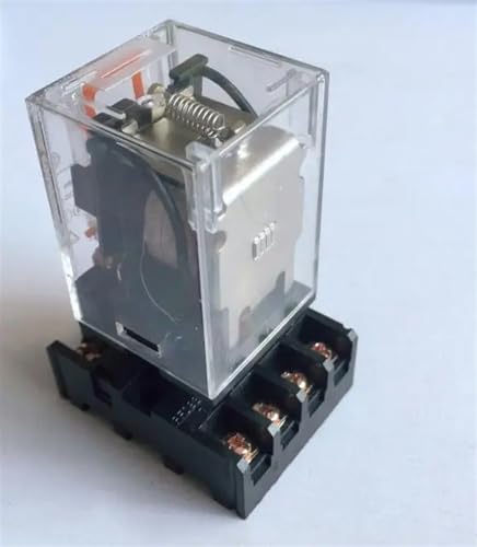 Relais intermédiaire MK2P 8PIN AC220V avec base de connexion