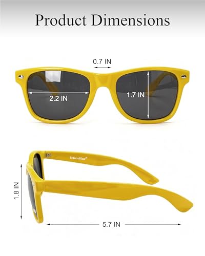 Polarized Sunglasses for Women Men Trendy Rectangle Sun Glasses, Classic Designer Shades for UV Protection - Image 5