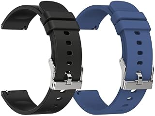 woednx 20mm Watch Straps Band for Smart Watch, soft skin-friendly silicone quick release, smart watch band