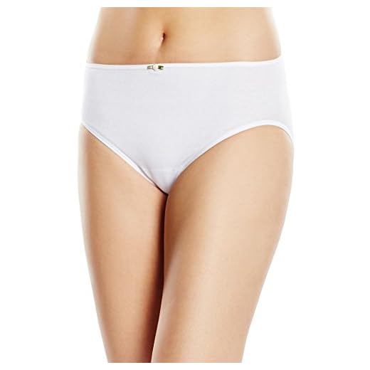AVET 3267 Braguita algodon Pack x 6, Mujer, Blanco, M