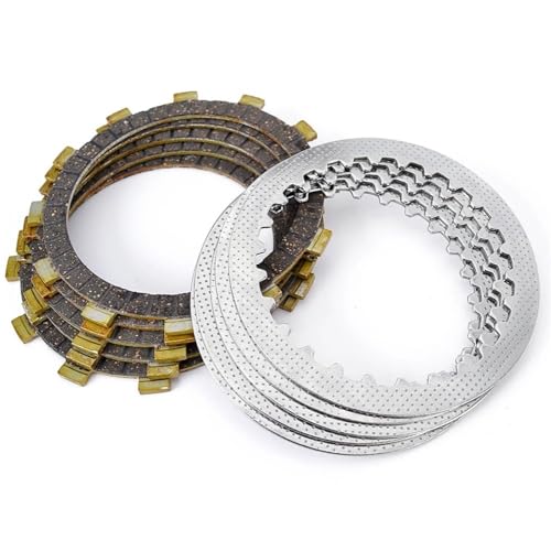 Kit Disque Embrayage et Plaques Acier 21441-12000 pour Moto Suzuki RV90 et TC100