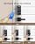 Philips Smart Lock with Handles, Keyless Entry Door Lock Set, Smart Door Lock with 2 Level Handles, Digital Keypad Deadbolt for Front Door, App Fingerprint PIN Code Unlocking, Auto Locking