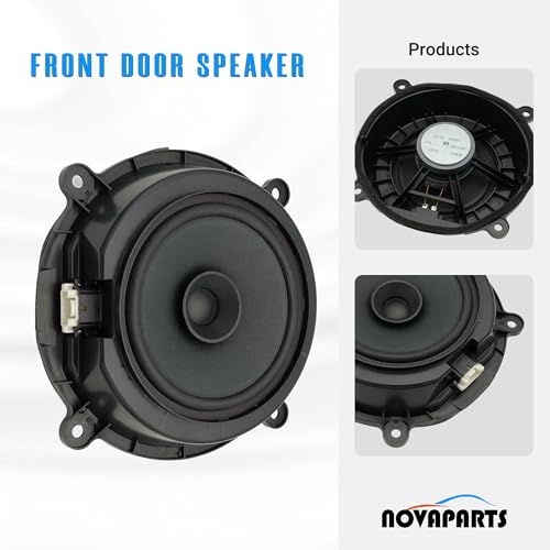 NOVAPARTS Front Door Speaker for 2014 2015 2016 2017 2018 Mazda 3 2013-2016 Mazda 6 CX-5 Speaker BHN9-66-960 KF01-66-960 by NOVAPARTS - Image 2