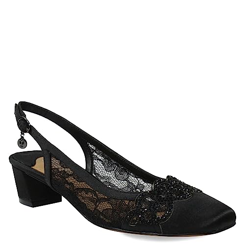 J. Renee Women's, Faleece Pump Black #TOP3