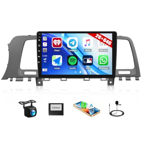 CAMECHO Car Radio Stereo for Nissan Murano 2011-2014 with Wireless