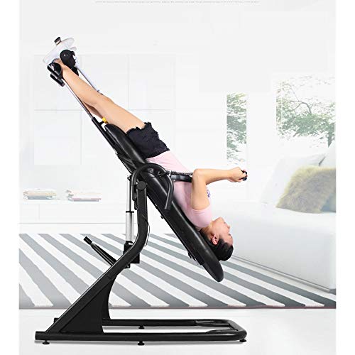 Deluxe Inversion Table with Adjustable Head Pillow & Lumbar Support Pad Yoga Inversion Chair, Home Exercise/Fitness Equipment Yoga Inversion Chair, Yoga Inversion Bench Idea for Workout, Fitness - Image 4