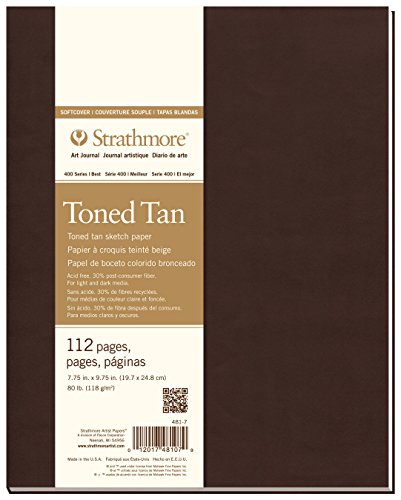 Strathmore 400 Series Softcover Toned Tan Sketch Journal