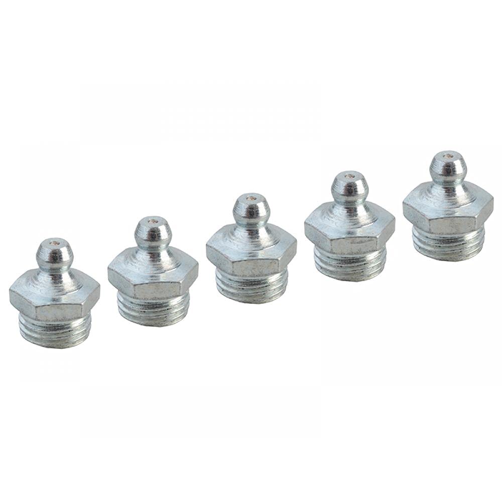 Grease Nipple Straight 1/4in BSP (Pack 5)