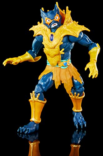 Masters of the Universe Masterverse Action Figure Mer-Man, Deluxe Collectible with Sword, Swappable Hands and Chest Armor - Image 3
