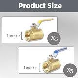 Llave de paso de agua de 1 pulgada 4 Imagen adicional