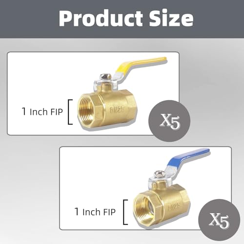 Llave de paso de agua de 1 pulgada 3 Imagen adicional