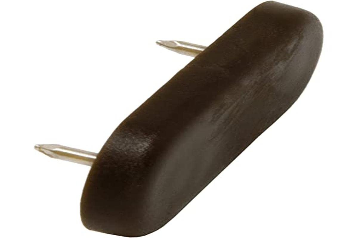Adsamm® | 32 x viltglijders | 100 x 100 mm | bruin | vierkant | 5,5 mm