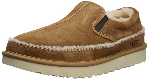 UGG Men's Neumel Slip-On Loafer, Chestnut, 8 M US