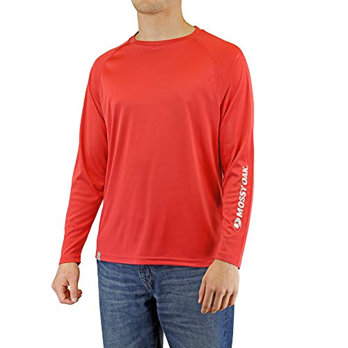 Mossy Oak Fishing Shirts for Men, Long Sleeve, Moisture Wicking, Sun Protection3