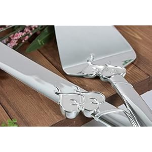 Lenox True Love Silver Personalized Wedding Cake Cutting Set, Engraved Wedding Cake Knife and Server, Wedding Cake Cutter Lenox True Love Silver Personalized Wedding Cake Cutting Set Engraved Wedding Cake Knife and Server Wedding Cake Cutter