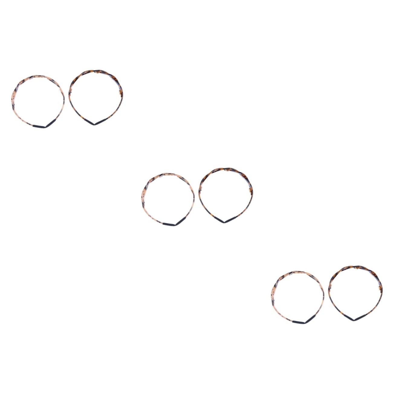 MAGICLULU 6piezas Diademas Toothed Para Mujer Pack De Accesorios Antideslizantes Para Cabello Para y Fotografía Color Aleatorio