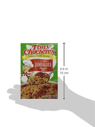 Tony Chachere Rice Dinner Mix, Jambalaya, 4 Count #TOP4