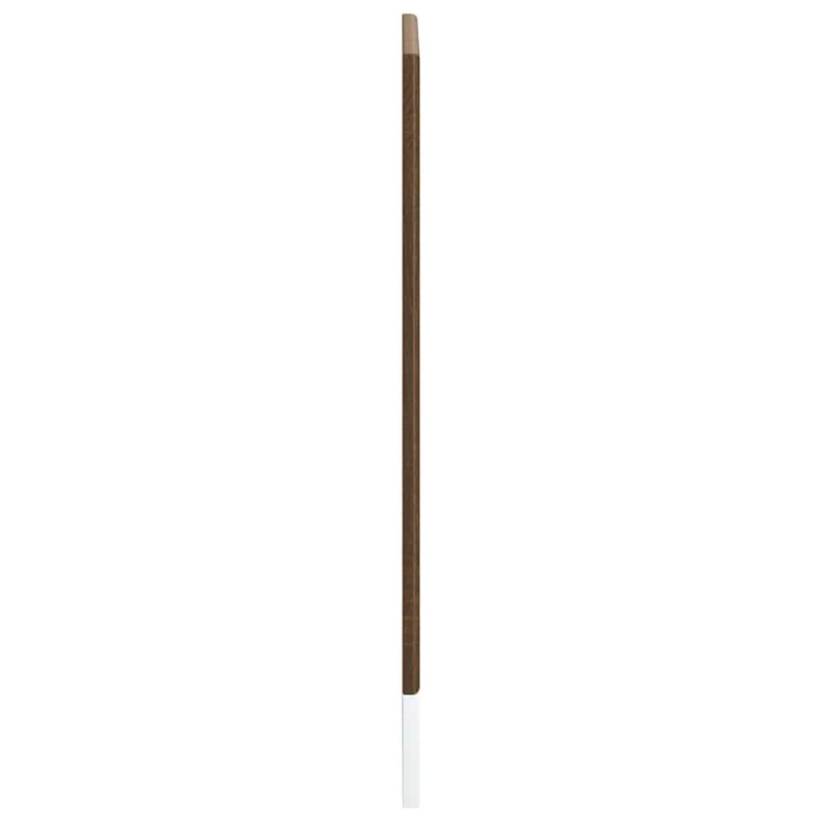 Gecheer Geschirrspülerblende Braun Eichen-Optik Holzwerkstoff, Wandschrank Oberschrank Küchenschränke Küchenmöbel für Wohnküche Essbereich, Lucca-Serie 853904