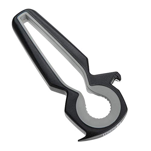Lurch 240330 Multi-Purpose Opener for Screw Lid Vacuum Jars and More with Four Functions Plastic