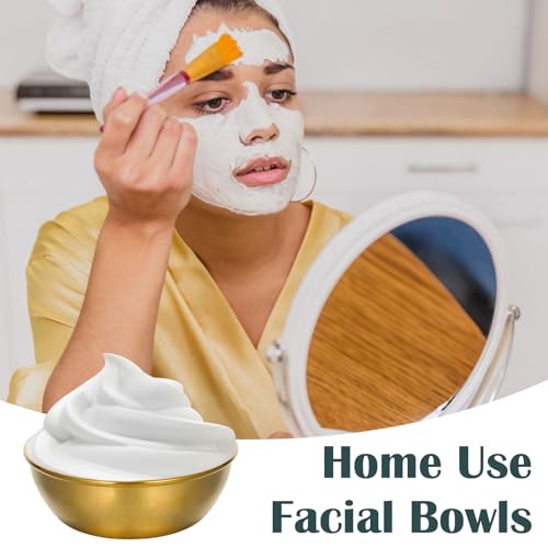 12 piezas cuencos para mezclar mascarillas faciales acero inoxidable miniatura 6