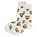 Produktbild Happy Socks Damen Pride Heart Socke, Weiß, 36-40 (Größe: 36-40)