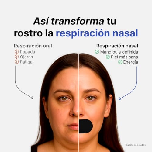 Miniatura 5 de Be Hermetic - Pack Descanso Profundo - Incluye 30 Tiras Nasales 30 Cintas Bucales Hipoalergénicas - Kit Completo Para Mejorar La Respiración Nasal, Dormir Mejor, Reducir Ronquidos Y Boca Seca