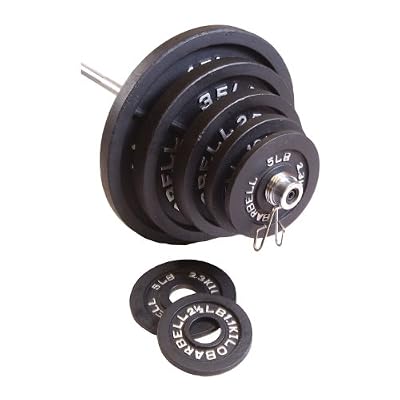 CAP Barbell 300-Pound Olympic Set (Includes 7 Feet Bar)