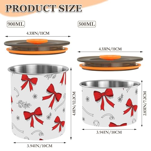 Envase de acero inoxidable para café 900 ml DOMIKING miniatura 2