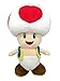 Sanei Super Mario All Star Collection 7.5" Toad Plush, Small