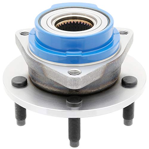 QJZ [1-Pack] 513203 - Front Wheel Hub Bearing Assembly for [Buick] Allure, Century, Lacrosse, Regal, Rendezvous, [Chevrolet] Impala, Monte Carlo, Venture, [Ponitac] Aztek, Grand Prix, Montana