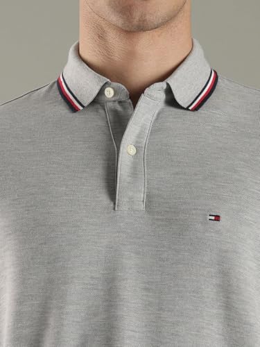 Image of Tommy Hilfiger Men Polo Cotton Regular Fit Shirt