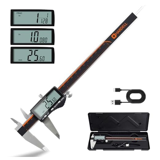 Rechargeable Digital Caliper with LCD Screen