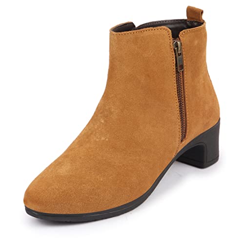 Image of FAUSTO Women Flared Heel Boots