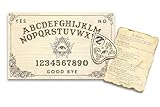 Medium Wooden Spirit Board - Talking Board - Spirit Board - Medium Size 14.5 x 9.2'' Handmade Wooden Premium Quality Board and Planchette