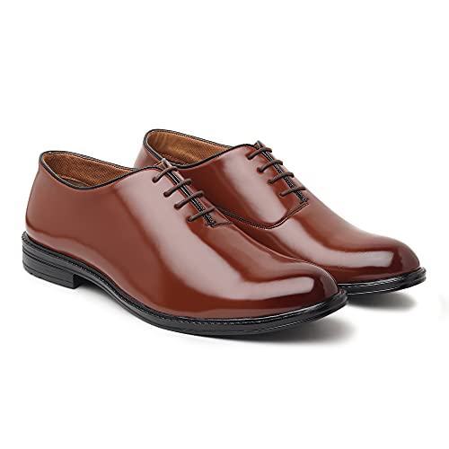 Image of Zixer Synthetic Leather Ankle Formal Shoes Men || Office Shoes for Men Stylish || Chukka Boots Men Long Shoes for Men Long Boots