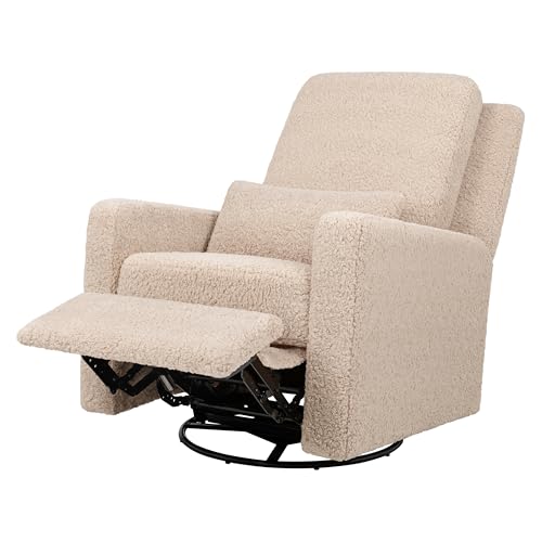 Image of Babyletto Sigi Nursery Recliner /Glider, Manual - Chai Shearling