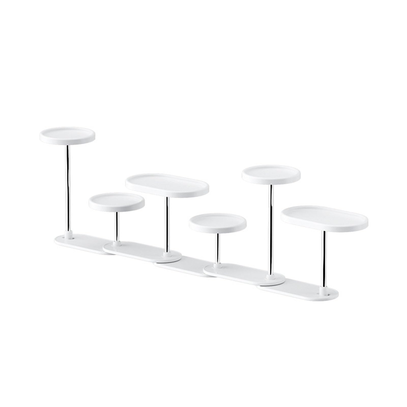 ZEPFJHE Modern Stackable Showcase Stand with 360 Rotation for Enhances Viewing Anime Figure Holder