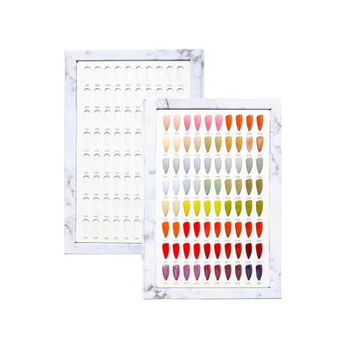 Acycoin2A 160 Nagelfarben-Display mit 240 Nagelspitzen, Karton für UV-Gel (A)