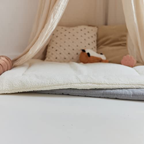 Mosquitera para cama infantil de 245 cm Jollein dosel para cuna de bebés marrón 7