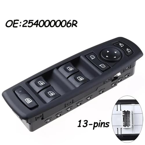 Commande lève-vitre 254000006R pour Renault Laguna Megane 3 Fluence - 3