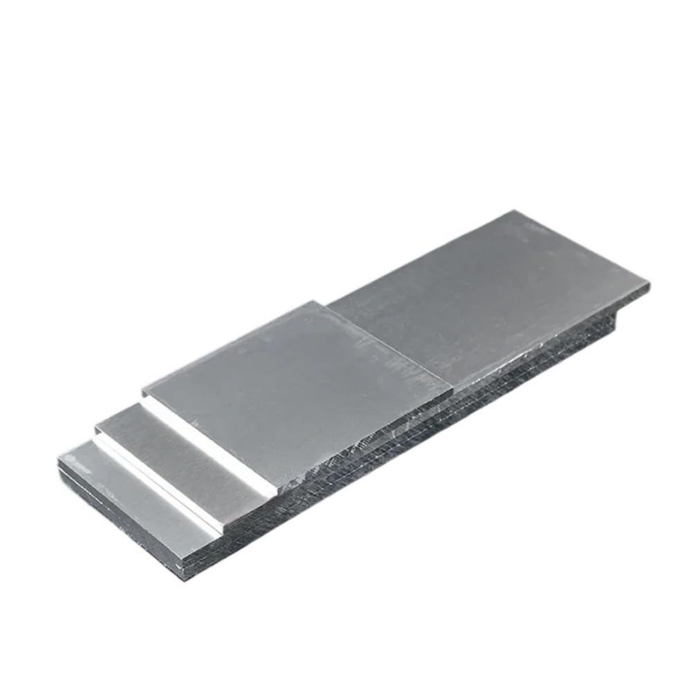 Hoja de aluminio 6061 de 1,5 mm/2 mm de espesor - Placas planas de metal for uso industrial y doméstico - Paquete de 5(1.5x10x490mm)