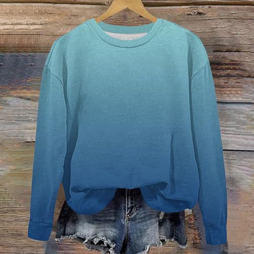 Girls Tie Dye Sweatshirts Oversized Long Sleeve Crewneck Pullovers Teens Graphic Sweaters Preppy Winter Clothes4