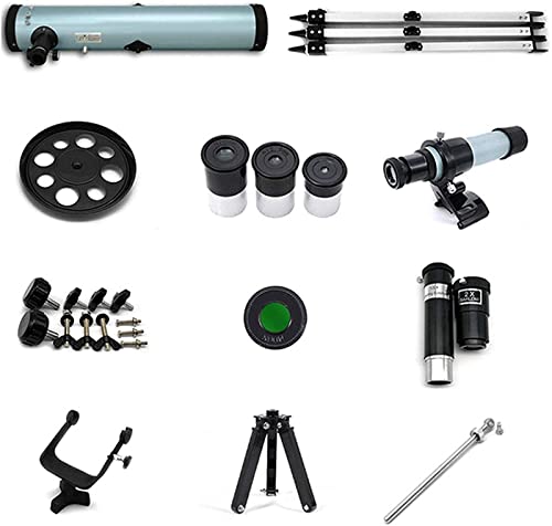 Telescopio refractor 76 mm con trípode y visor miniatura 4
