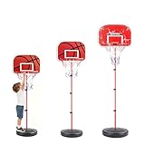 Canasta de Baloncesto Infantil con Altura Ajustable 40-140 cm –...